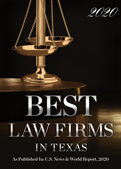 Logo Best Law Firms in Texas 2020